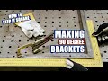 Making brackets and how to keep them square | JIMBO&#39;S GARAGE