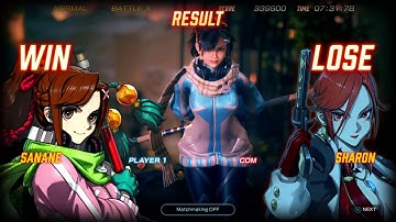 Fighting EX Layer Sanane in Blue Costume Arcade Mode Playthrough broadcast gameplay November 2020