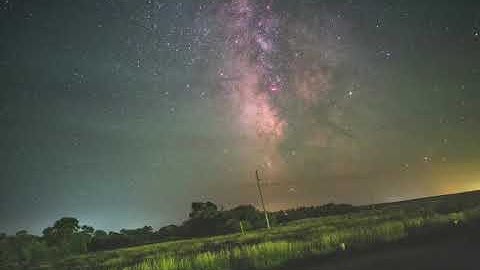 Exceptionally beautiful video, where in we can feel the rotation of the Earth