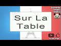 How Do You Pronounce Sur La Table In French