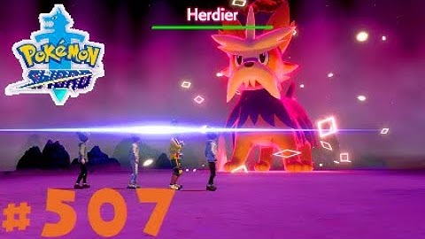 Pokemon Sword Shiny Dynamax Herdier Raid & Catch