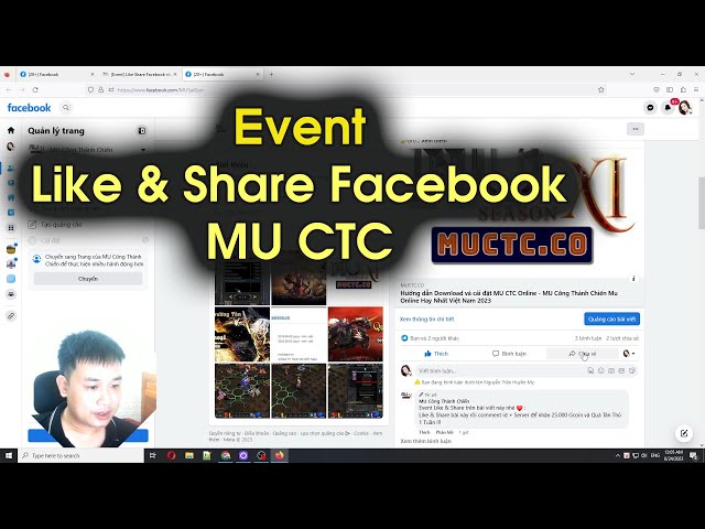 [Event] Like Share MU Công Thành Chiến 2023