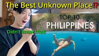 JAPANESE TRAVEL LOVER REACTION \/ TOP 10 PHILIPPINES (Your DREAM Destination)