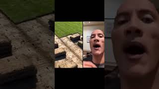 The rock reacts to satisfying videos #satisfying #shorts #viral