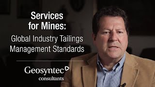 Services for Mines: International Tailings Management Standards | Jose Maria Prado