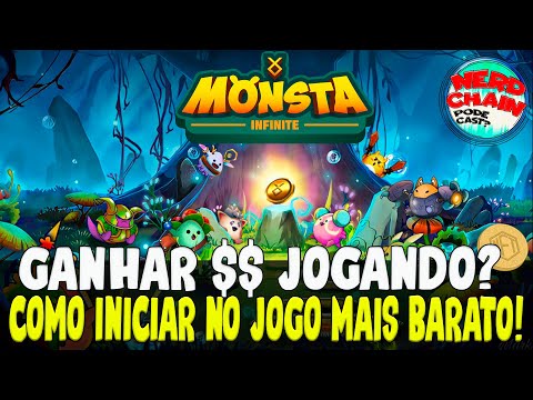 INICIANDO NO MONSTA INFINITY! -JOGO NFT BARATO- #MonstaInfinite #JogosNft #Axieinfinity