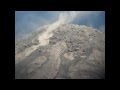 Volcán de Colima. Derrumbes de rocas y fumarolas(marzo- 20-2014)