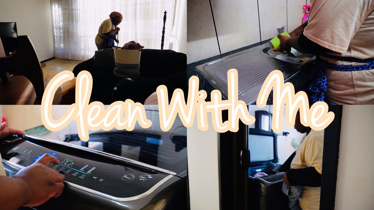 KITCHEN BATHROOM COMMON AREA CLEANING || CLEANING MOTIVATION || HOMEMAKING || SOUTH AFRICAN YOUTUBER
