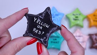 CLAY CRACKING ASMR - Guess The Color Inside! Clay popping