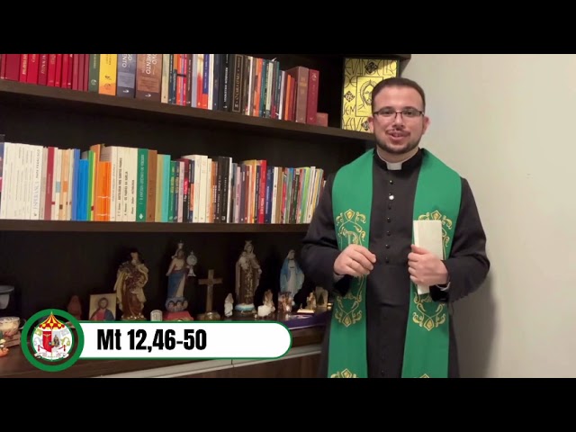 Matheus 12,46-50 Jesus afirma que sua verdadeira familia... | 21 de Julho