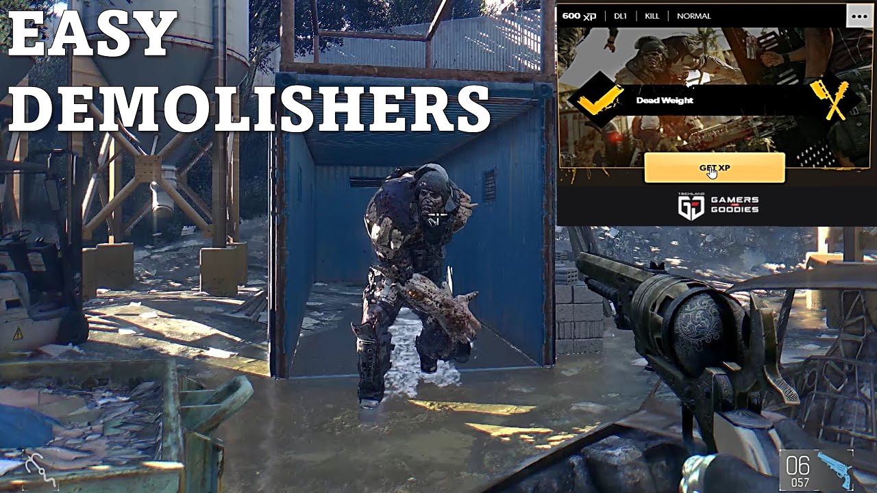 Dying Light - EASY Dead Weight (Demolisher) TechlandGG Quest