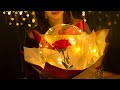 NiuN  LED rose bouquet ballooon Assemble steps