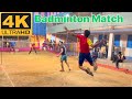 [4K 60FPS] - Outdoor Badminton Match Partho &amp; Cho Vs Supam &amp; Partner #badminton #trickshots #match