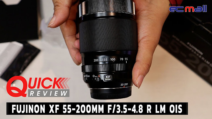 Fujinon xf 55-200 f3.5-4.8 ม อสอง