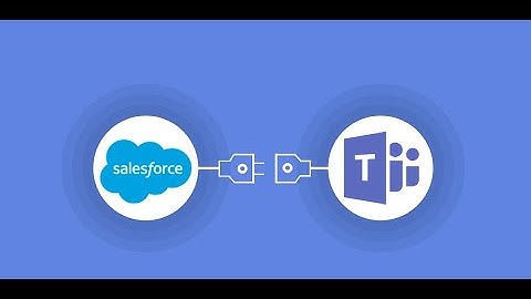Salesforce and Microsoft Teams Integration