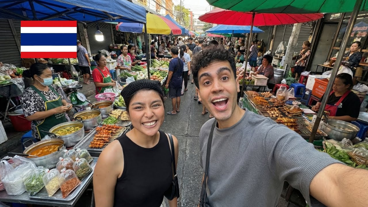 O que dá para comprar em um mercado de rua da Tailândia com menos de 80 reais