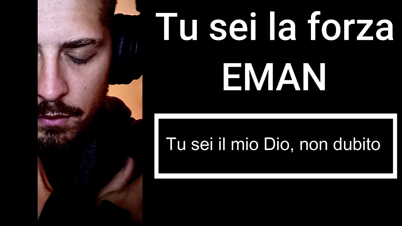 Tu sei la forza - Eman (Cover by Cristian)