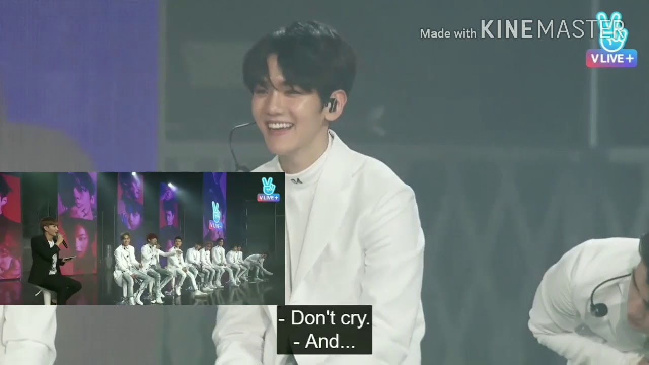 [CHANBAEK] baekhyun reaction to chanyeol