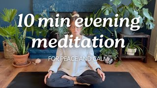 Nighttime meditation for better sleep - calm - relax