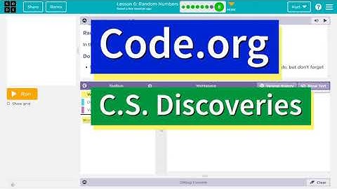 Code.org Lesson 6.8D Random Numbers | Challenge D | Tutorial with Answers | Unit 3 C.S. Discoveries
