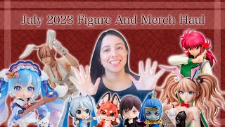 Merch Galore, Buying A $6 Nendoroid, And More! ✨  July 2023 Figure + Merch Haul