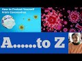 How to protect yourself from coronavirus || A...to Z || by- Ananya