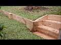 Easy DIY Retaining Wall