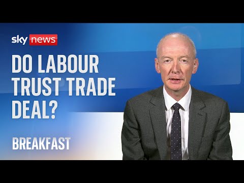 Labour: Trade deal 'not quite as advantageous as the government claimed'.