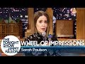 Wheel of impressions with sarah paulson