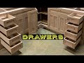 HOW TO MAKE A CABINET DRAWER (condensed)
