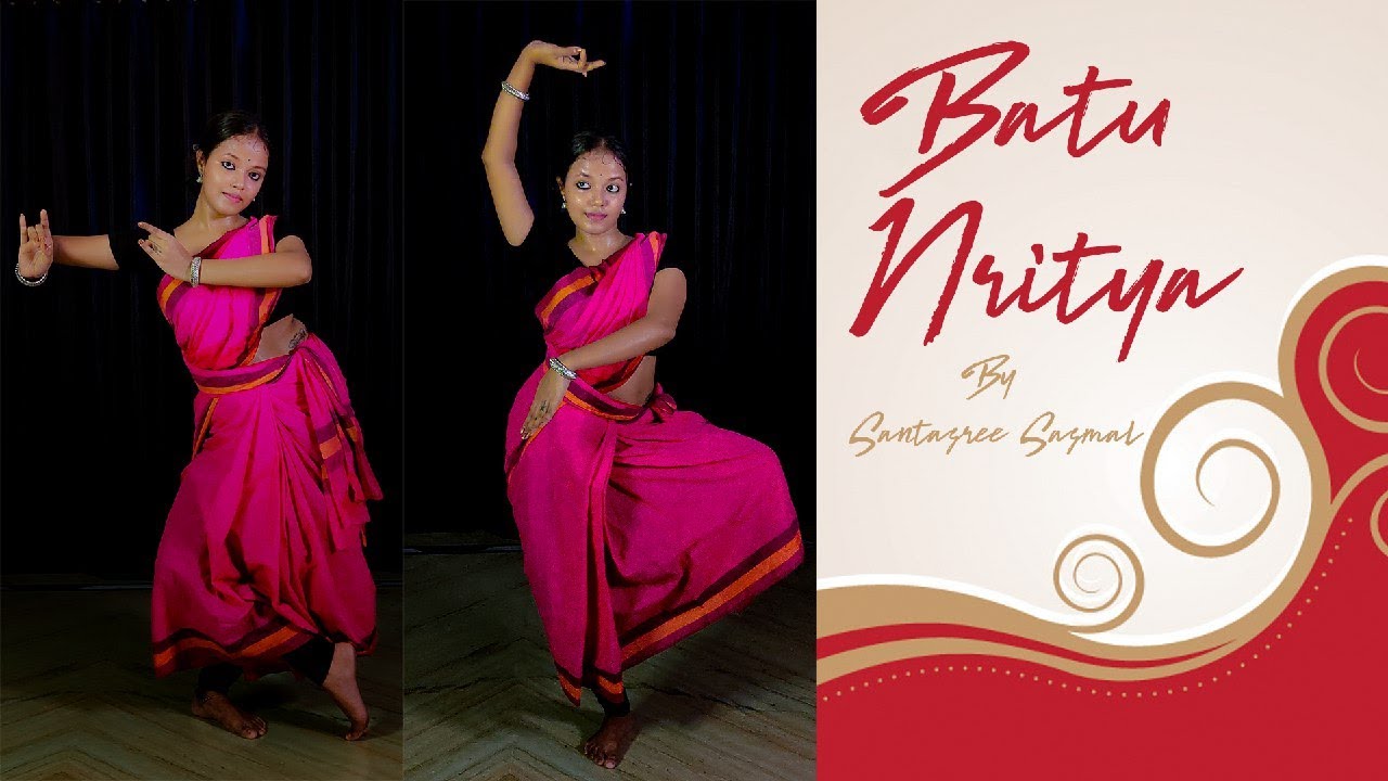 BATU NRITYA  Odissi Indian Classical Dance  by SANTASREE SASMAL