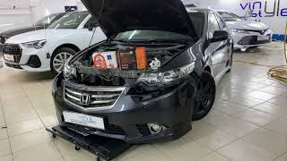 Honda Accord 2012 года - установили автосигнализацию