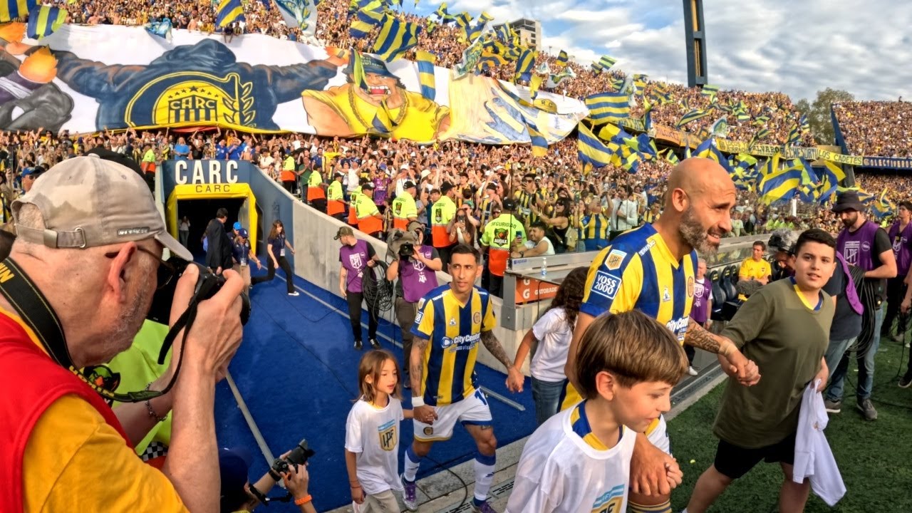 RECIBIMIENTO ROSARIO CENTRAL VS BOCA - LIGA PROFESIONAL 2025