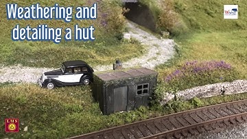 How to make a realistic line side hut Model railway