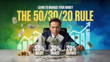 Learn to Manage Your Money with THE 50/30/20 RULE