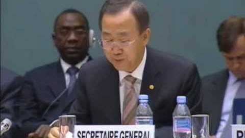 "Health is the foundation for peace and prosperity" (Ban Ki-moon)