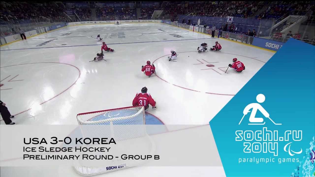 Ice Sledge Hockey | USA Road to the Final | Sochi 2014 Paralympic Games ...