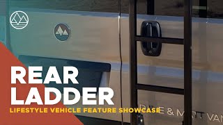 Lifestyle Vehicle Tour | Rear Ladder | Dave & Matt Vans