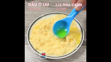 Hướng dẫn cách làm Trứng quấy bông - Scramble eggs với #Feedy