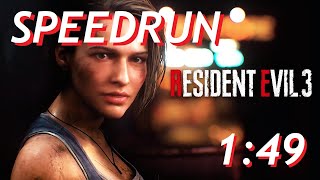 [PC] Resident Evil 3 Remake Demo Speedrun 1:49