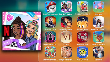 Barbie Color Creations NETFLIX - Mobile Game - Gameplay Review (iOS/iPadOS,Android)