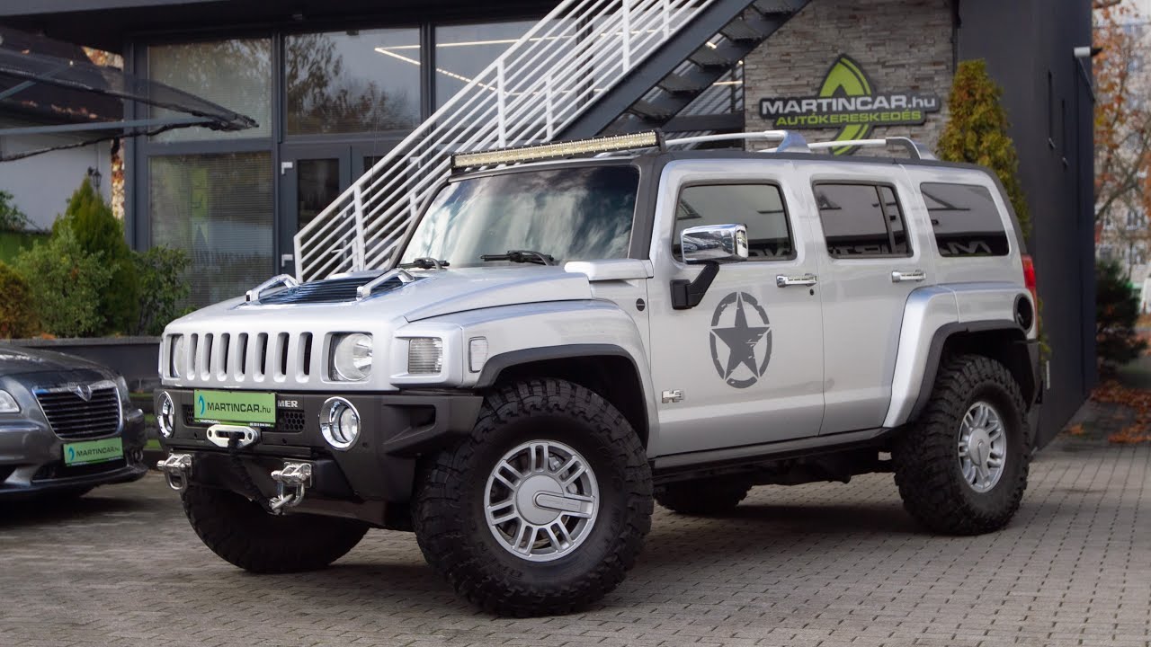 HUMMER H3 3.7 Adventure (Automata) Star Silver Metallic +3X-s