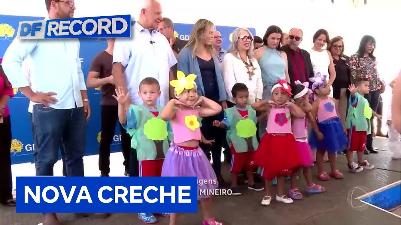 Nova creche é inaugurada no Recanto das Emas (DF) com 188 vagas | DF ...