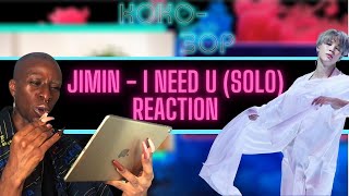 [PART ONE] EX-BALLET DANCER REACTS To JIMIN - I  Need U Solo (MMA 2019)