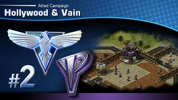 Red Alert 2: [YR] - Allied Mission 2 - Hollywood & Vain  [Long-play & Tips]