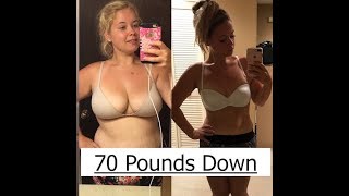 70 Pound Weight Loss Before and After