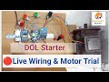 DOL Starter Full Wiring Tutorial // Power and Control Circuit Explained Step-by-Step with Diagram