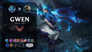 Gwen Top vs Gangplank - EUW Grandmaster Patch 13.9