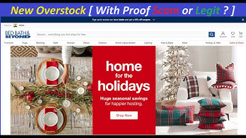 New Overstock [ With Proof Scam or Legit ? ] overstock sale ! Overstock Com Reviews ! Overstock.Com