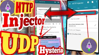 UDP Hysteria Server on HTTP Injector VPN screenshot 3